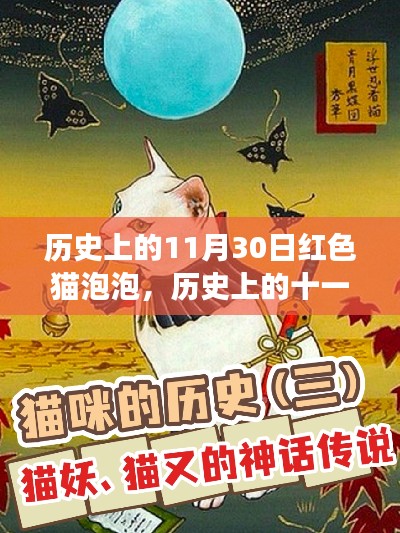 紅色貓泡泡的神秘故事，歷史上的十一月三十日揭秘