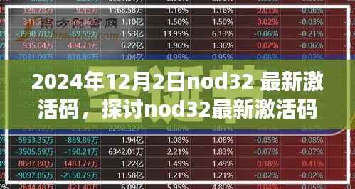 關于nod32最新激活碼的價值辯論，安全與價值的選擇與挑戰(zhàn)