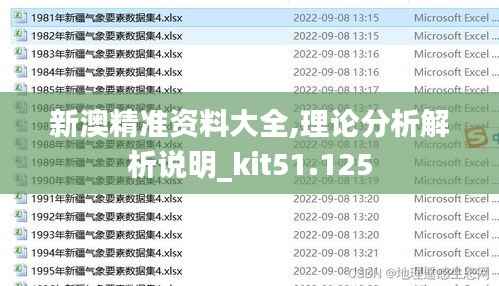 新澳精準資料大全,理論分析解析說明_kit51.125
