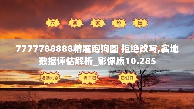 7777788888精準(zhǔn)跑狗圖 拒絕改寫(xiě),實(shí)地?cái)?shù)據(jù)評(píng)估解析_影像版10.285