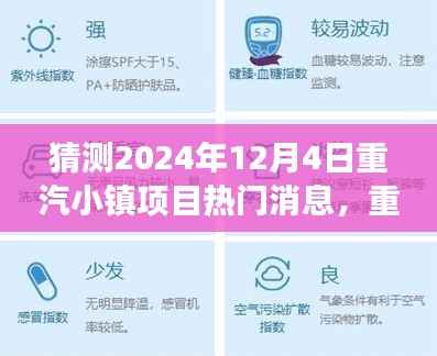 揭秘重汽小鎮(zhèn)項目未來展望，科技巨擘重塑生活，揭秘重磅科技新品展望于2024年重磅推出