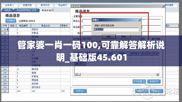 管家婆一肖一碼100,可靠解答解析說明_基礎版45.601