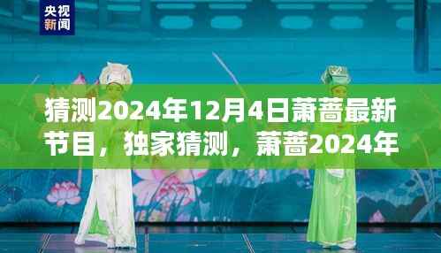 獨家預測，蕭薔2024年12月4日節(jié)目亮相，令人期待的最新節(jié)目揭秘！