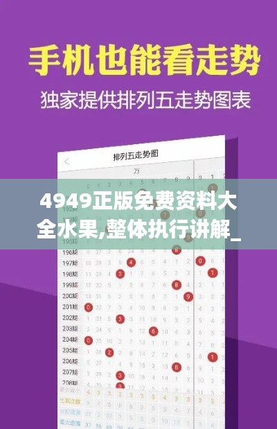 4949正版免費(fèi)資料大全水果,整體執(zhí)行講解_PalmOS13.554