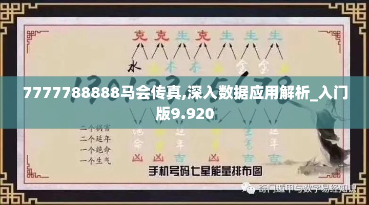 7777788888馬會傳真,深入數(shù)據(jù)應(yīng)用解析_入門版9.920