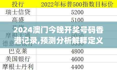 2024澳門今晚開獎號碼香港記錄,預(yù)測分析解釋定義_SP8.631