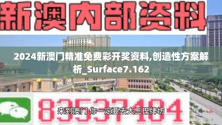 2024新澳門精準(zhǔn)免費彩開獎資料,創(chuàng)造性方案解析_Surface7.162