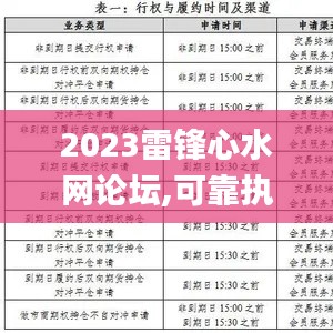 2023雷鋒心水網(wǎng)論壇,可靠執(zhí)行計劃_kit7.229