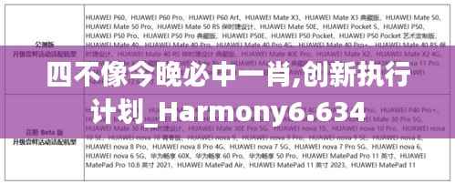 四不像今晚必中一肖,創(chuàng)新執(zhí)行計劃_Harmony6.634