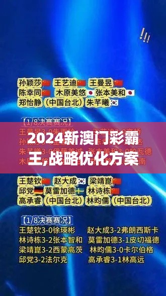2024新澳門彩霸王,戰(zhàn)略優(yōu)化方案_8K5.613