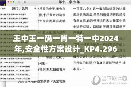 王中王一碼一肖一特一中2024年,安全性方案設(shè)計(jì)_KP4.296