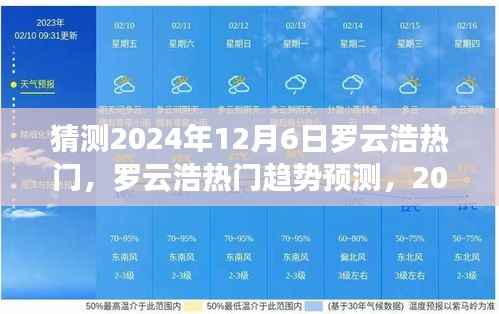 羅云浩熱門趨勢預測，聚焦2024年12月6日的可能性分析，羅云浩的熱度展望