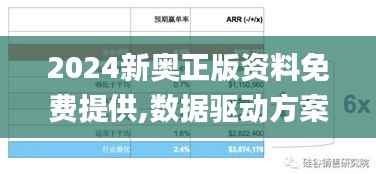 2024新奧正版資料免費(fèi)提供,數(shù)據(jù)驅(qū)動方案實(shí)施_WP19.500