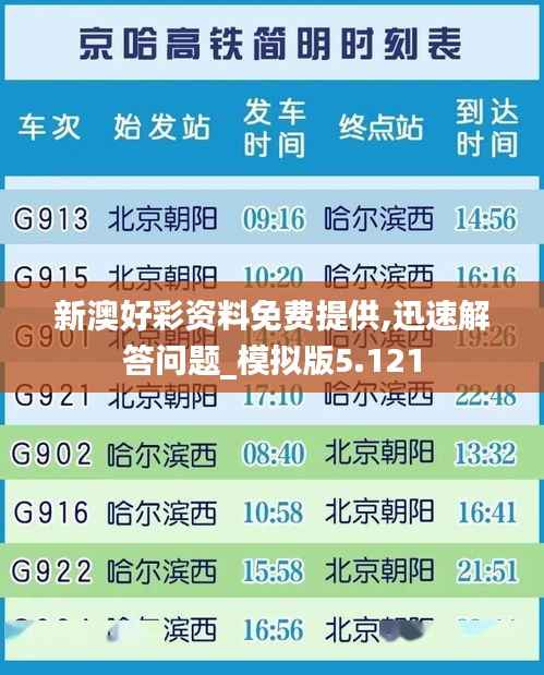 新澳好彩資料免費(fèi)提供,迅速解答問(wèn)題_模擬版5.121