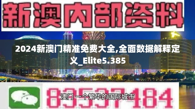 2024新澳門精準(zhǔn)免費(fèi)大全,全面數(shù)據(jù)解釋定義_Elite5.385