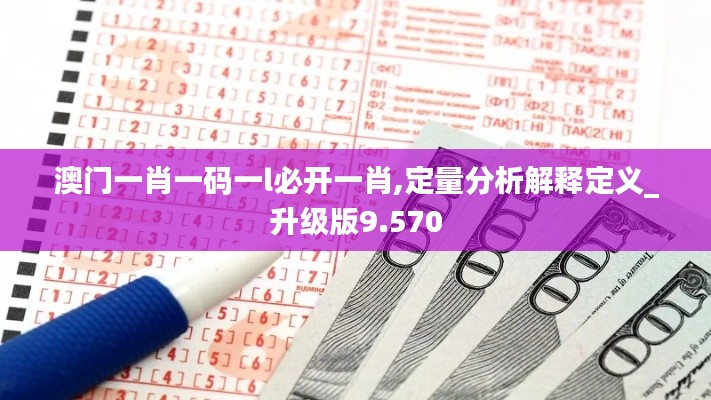 澳門一肖一碼一l必開一肖,定量分析解釋定義_升級(jí)版9.570