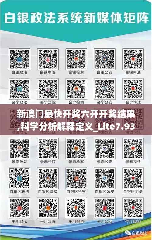 新澳門最快開獎(jiǎng)六開開獎(jiǎng)結(jié)果,科學(xué)分析解釋定義_Lite7.931
