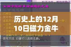 歷史上的12月10日磁力金牛實(shí)時概覽與深度解讀，影響與啟示的探討