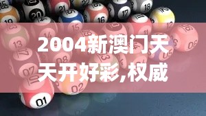 2004新澳門天天開好彩,權(quán)威評估解析_策略版9.492