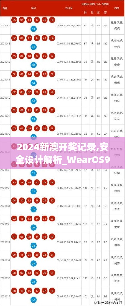 2024新澳開獎記錄,安全設(shè)計解析_WearOS9.533