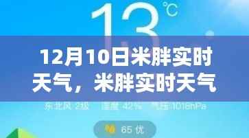 米胖實時天氣查詢指南，輕松獲取12月10日精準天氣預報