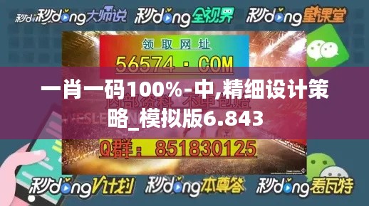 一肖一碼100%-中,精細設(shè)計策略_模擬版6.843