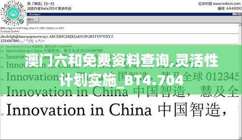 澳門六和免費(fèi)資料查詢,靈活性計(jì)劃實(shí)施_BT4.704