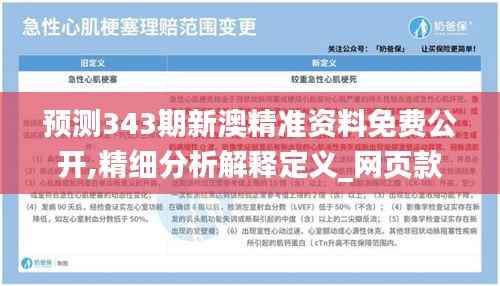 預測343期新澳精準資料免費公開,精細分析解釋定義_網(wǎng)頁款6.158