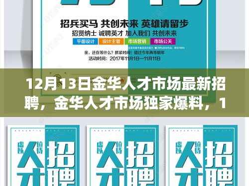 12月13日金華人才市場獨家爆料，最新招聘資訊全解密