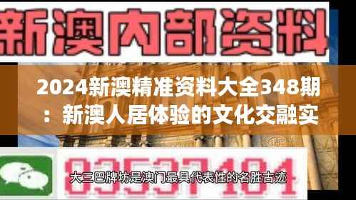 2024新澳精準資料大全348期：新澳人居體驗的文化交融實例
