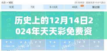 歷史上的12月14日2024年天天彩免費資料：每一天都是時間的奇跡