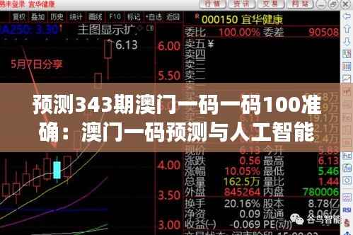 預測343期澳門一碼一碼100準確：澳門一碼預測與人工智能的結合