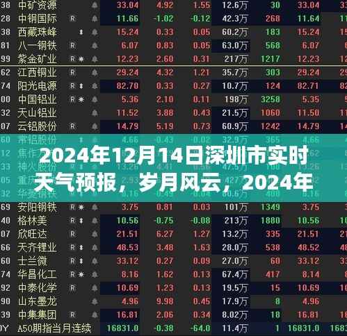 深圳市天氣預(yù)報(bào)微觀解讀，歲月風(fēng)云下的天氣風(fēng)云變幻