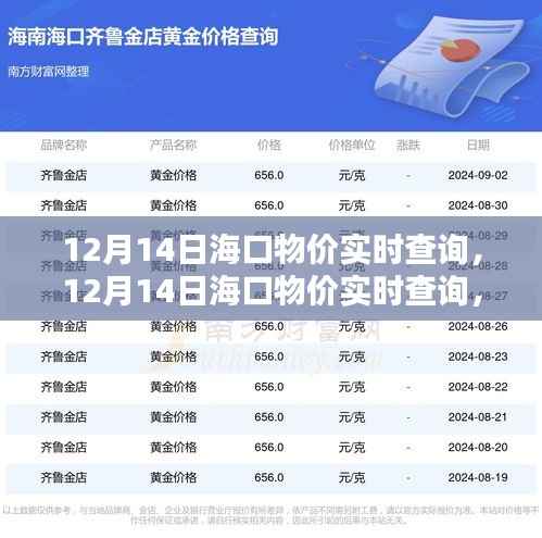 揭秘?？谖飪r波動背后的真相，最新實時查詢報告（12月14日）