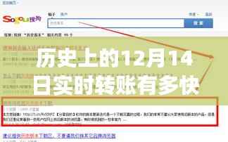 揭秘十二月十四日，實(shí)時(shí)轉(zhuǎn)賬速度與金融里程碑事件的歷史演變