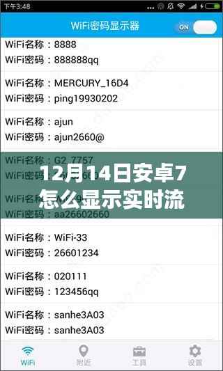 安卓7實時流量顯示設置指南，輕松掌握流量使用狀況