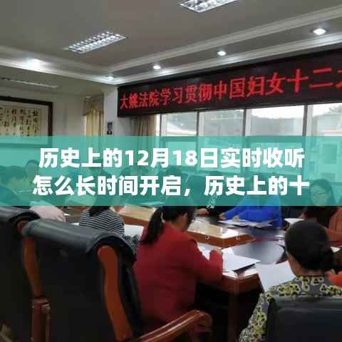 歷史上的十二月十八日實(shí)時(shí)收聽模式，長(zhǎng)時(shí)間開啟的探索