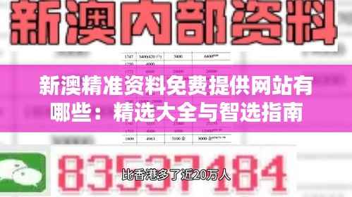 新澳精準(zhǔn)資料免費(fèi)提供網(wǎng)站有哪些：精選大全與智選指南