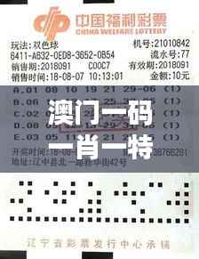 澳門一碼一肖一特一中：投注策略與博彩文化精髓