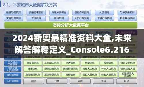 2024新奧最精準(zhǔn)資料大全,未來(lái)解答解釋定義_Console6.216