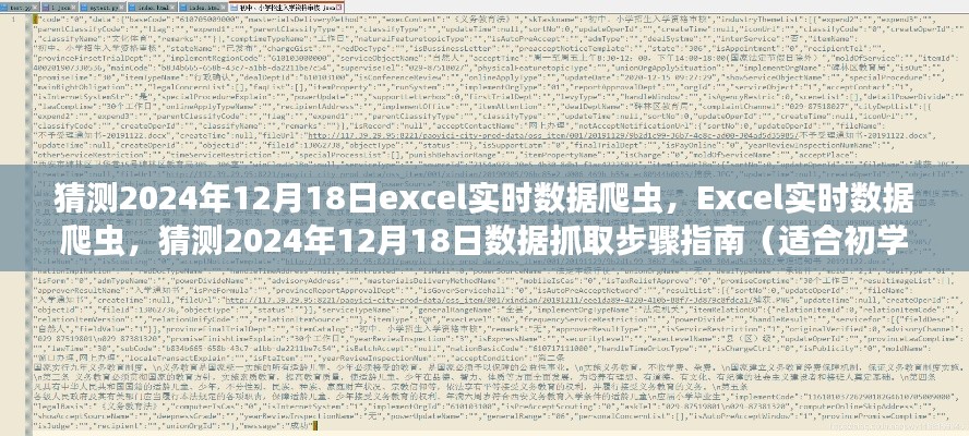 Excel實(shí)時數(shù)據(jù)爬蟲指南，2024年12月18日數(shù)據(jù)抓取步驟解析（初學(xué)者與進(jìn)階用戶適用）