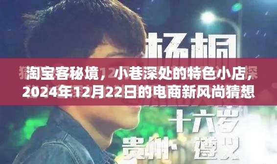 淘寶客秘境，小巷特色小店與電商新風尚的猜想——2024年12月22日展望