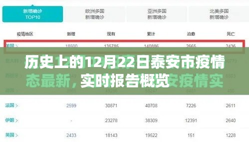 泰安市疫情實(shí)時(shí)報(bào)告概覽，歷史視角的12月22日回顧