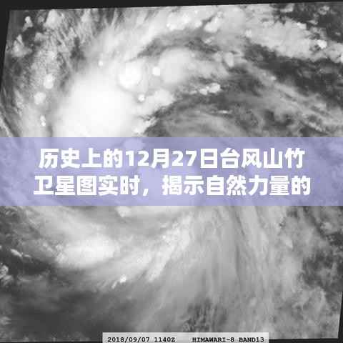 揭秘，歷史上的臺風山竹衛(wèi)星圖實時記錄，展現自然力量的神秘面紗