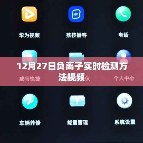 負(fù)離子實(shí)時(shí)檢測方法視頻演示，最新操作指南