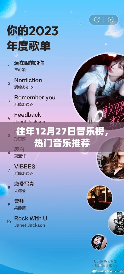 往年12月27日熱門音樂榜單推薦