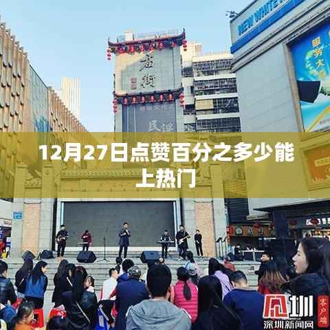 12月27日點(diǎn)贊上熱門(mén)百分比閾值揭秘