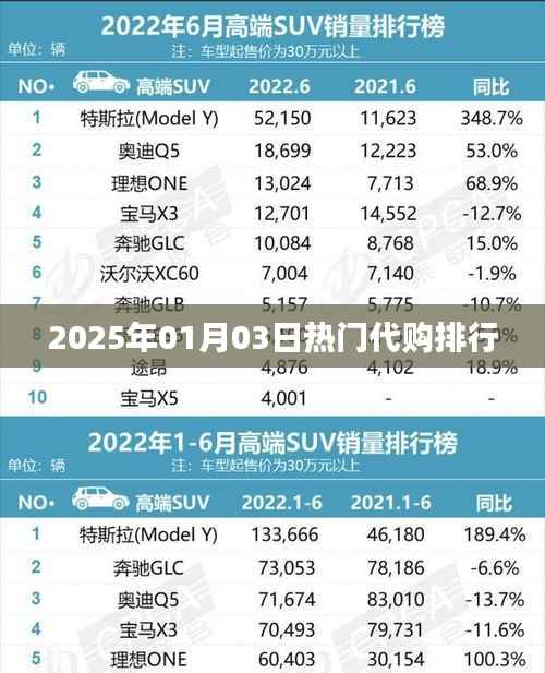 『2025年熱門代購榜單揭曉』