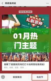 一月熱門主題大放送