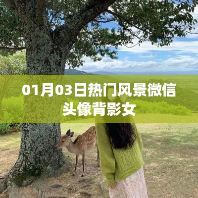微信頭像精選，風景背影女頭像
